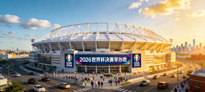纽约/新泽西大都会体育场外景，2026世界杯决赛举办地